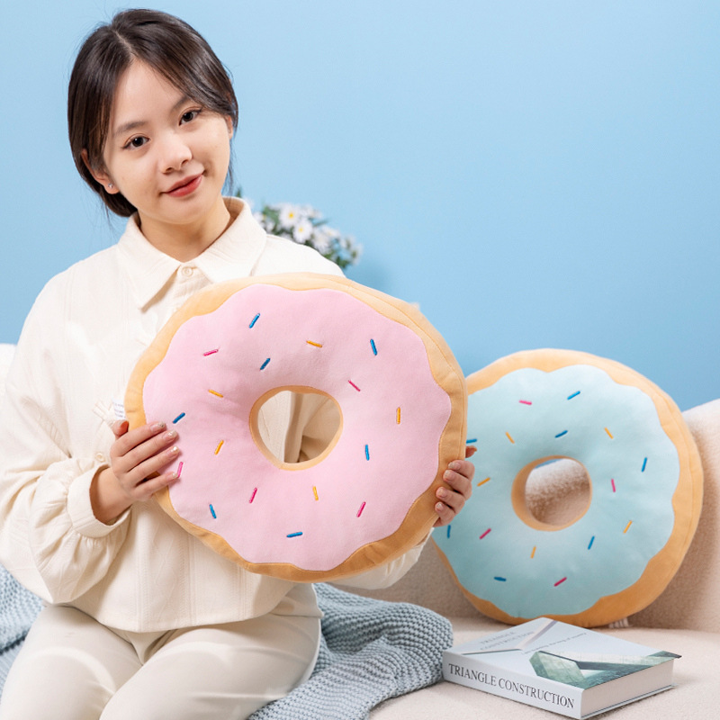 Donut Brand Office Pillow Bedside Cushion Wholesale Girlfriend Gift Doll Donut Brand Office Pillow Bedside Cushion Wholesale Girlfriend Gift Doll