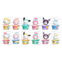 正版Sanrio characters惊喜魔术帽系列萌趣豆盲盒动漫周边谷子