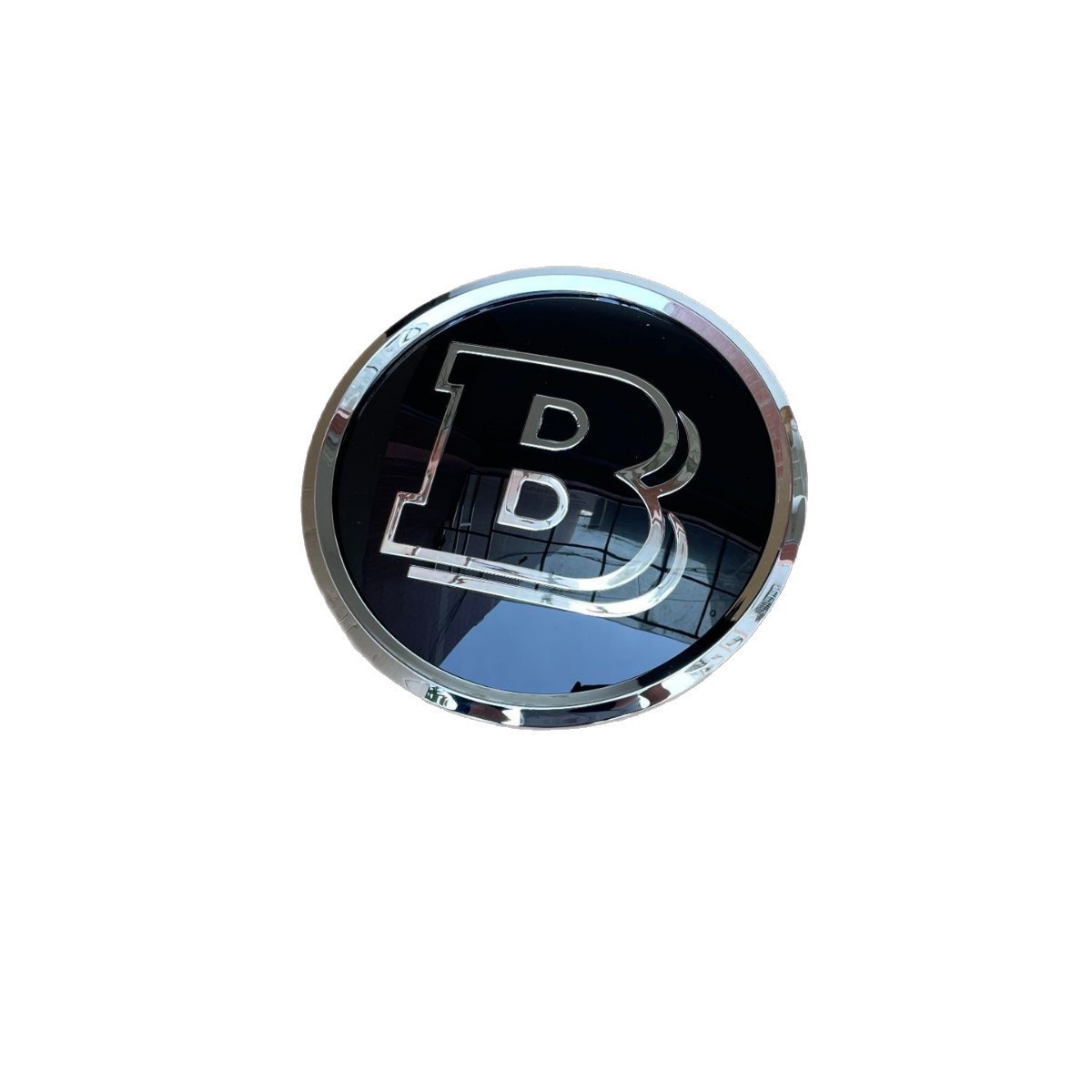 Suitable for Mercedes-Benz C E Glc Gle Gla Cla a B Mirror Logo Brabus Style Large Front Grille Emblem