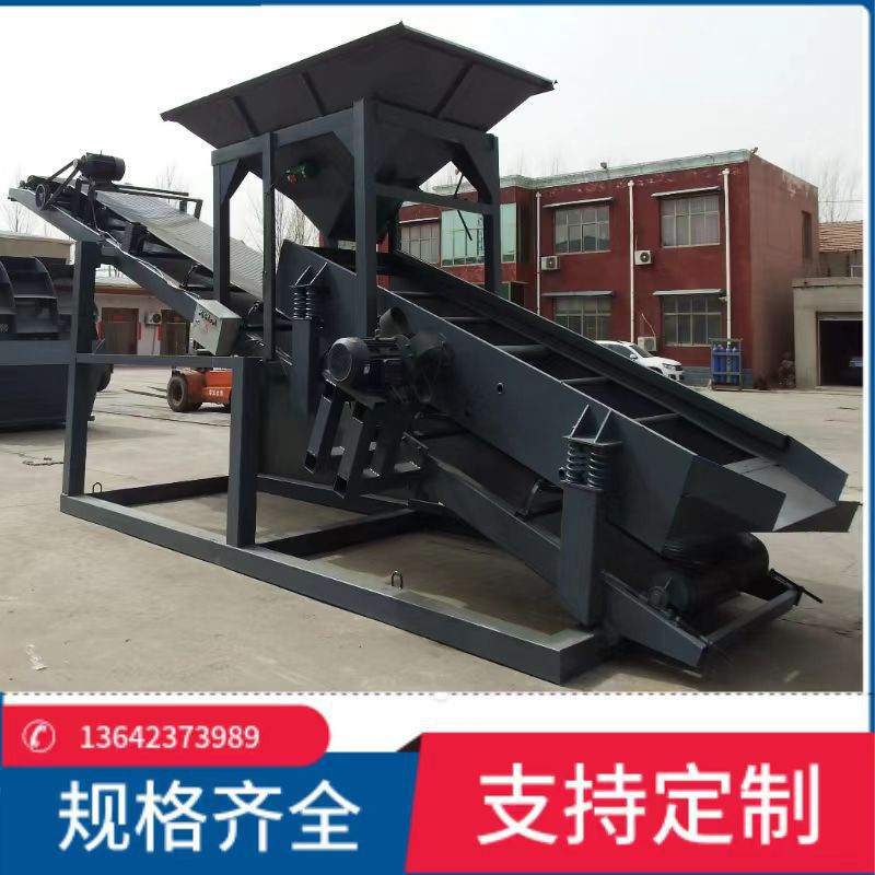大型全自动滚筒筛沙机 工地小型振动筛沙机 沙场专用滚筒筛沙机