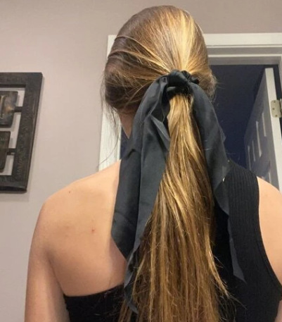 20g Weight Hair Tie Hair Accessories Type 1 Piece Quantity Casual, Holiday, Daily Occasion Cloth Material Solid Color Pattern All Seasons Season Women's Gender Elegant, Cute, Simple Style, Classic Style, New Style Style Elegant Cute Simple Style Women's Solid Color Cloth Hair Tie 16