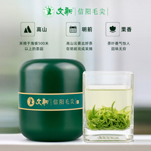 春茶上市信阳毛尖绿茶茶叶2024新茶明前嫩芽叶50g*2罐