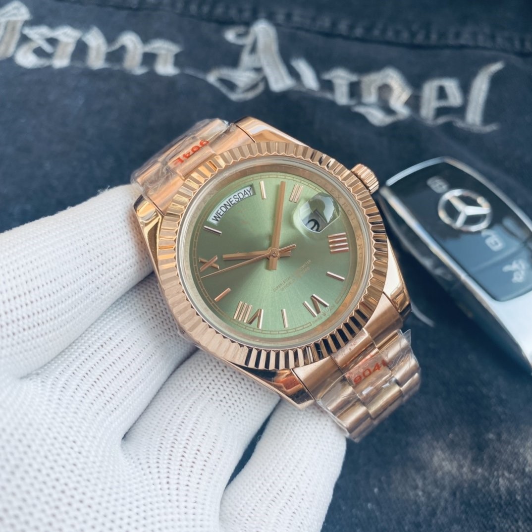 Laojia Spot Log Men's Fully Automatic Mechanical Watch High Quality Business Watch Couple Aliexpress Cross-Border Batch