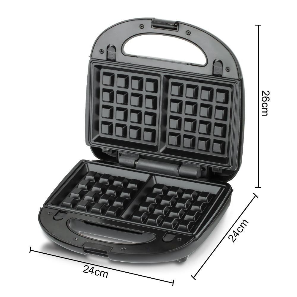 RAF European Standard Cross border Five in One Sand Breakfast Double sided Heating Multi functional Toasting Wafers hine_voghion.com