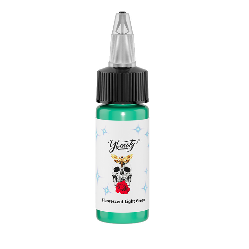 Tinta para tatuajes, pigmento de color para tatuajes 5ml/15ml, tinta fluorescente certificada por la FDA, certificación transfronteriza. image 34