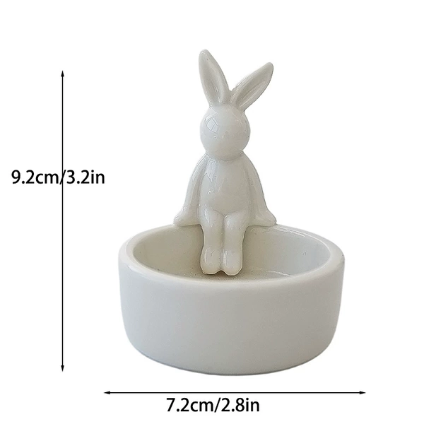 5#cartoon rabbit candlestick