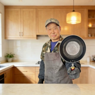 工厂直供章丘手工铁锅纯手工热锻锅辅食锅小炒锅 手工铁锅 小奶锅
