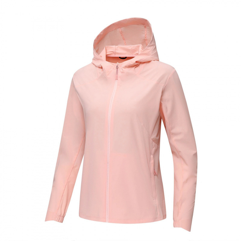 Women's windbreaker, sun protection clothing, couple's style, anti-UV, water-repellent, stretchy, lightweight, breathable skin jacket manufacturer