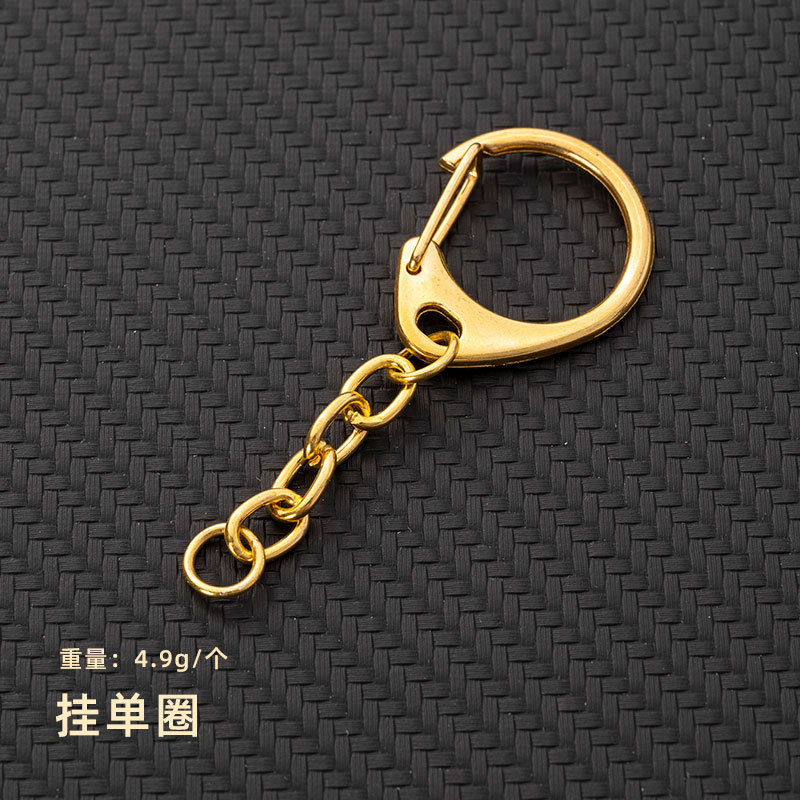 金色のキーホルダーのチェーンの大きいcはキーチェーンの亜鉛合金のd字を掛けてロブスターボタンのdiyのペンダントの部品を掛けて卸売りします。|undefined