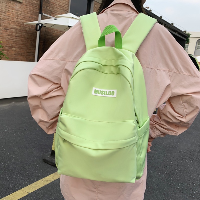 Mochila de estudiante universitario fresco 2023 temporada escolar mochila de gran capacidad mochila imprimible logo fábrica al por mayor