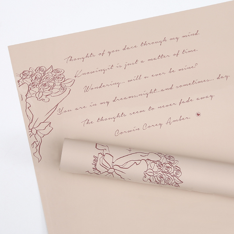 프랑스 로맨스-누드 20 장/가방; 58cm * 58cm