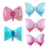 Balloon with bow for boys and girls, fuchsia decorations