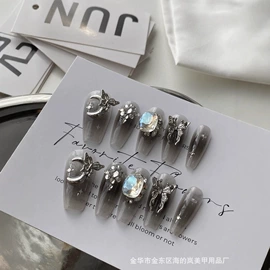 甲片/穿戴甲;美甲工具套装;美甲贴