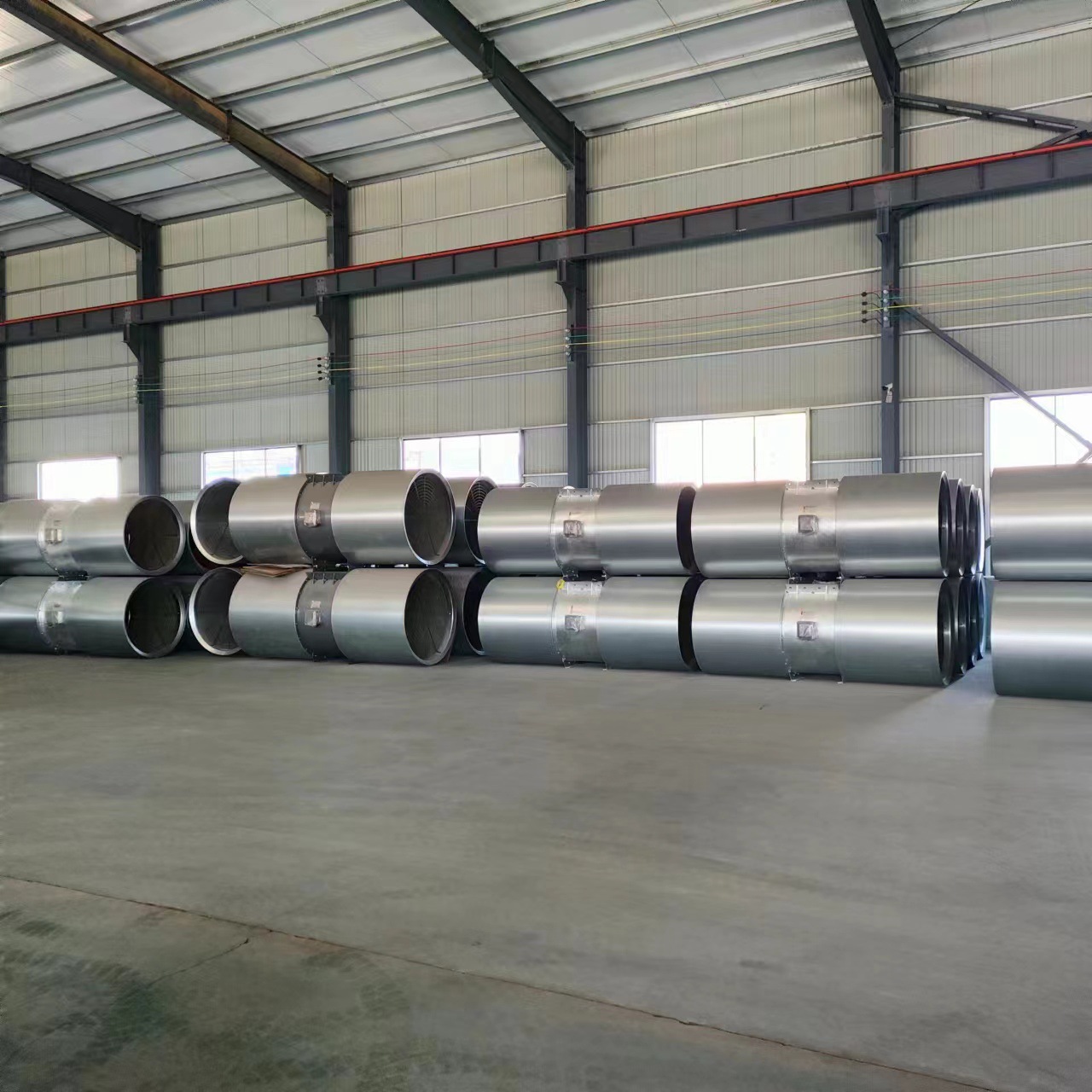 SDS射流风机11kw单双向公路矿山铁路送风机 1D/2D消音器 低噪音