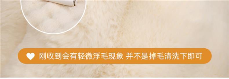 German Carpet 2024 New Bedroom Cream Style Bubble Velvet Thickeneded Pure Color Bedside Blanket Living Room Large Area Floor Mat