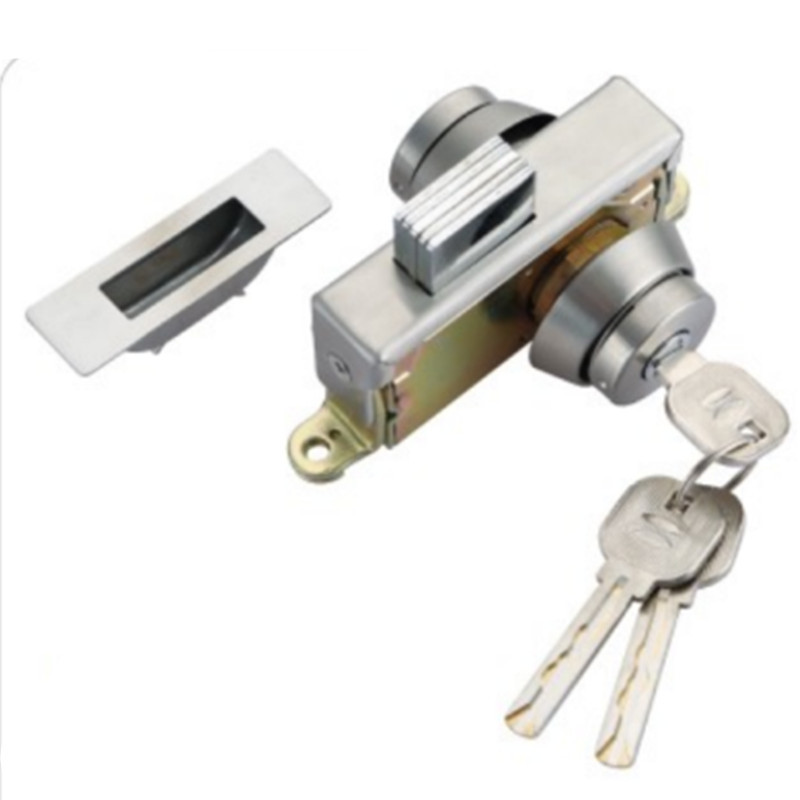 Cerradura de puerta invisible de la puerta de la aleación de aluminio del sur de China con cerradura de doble cara de la llave