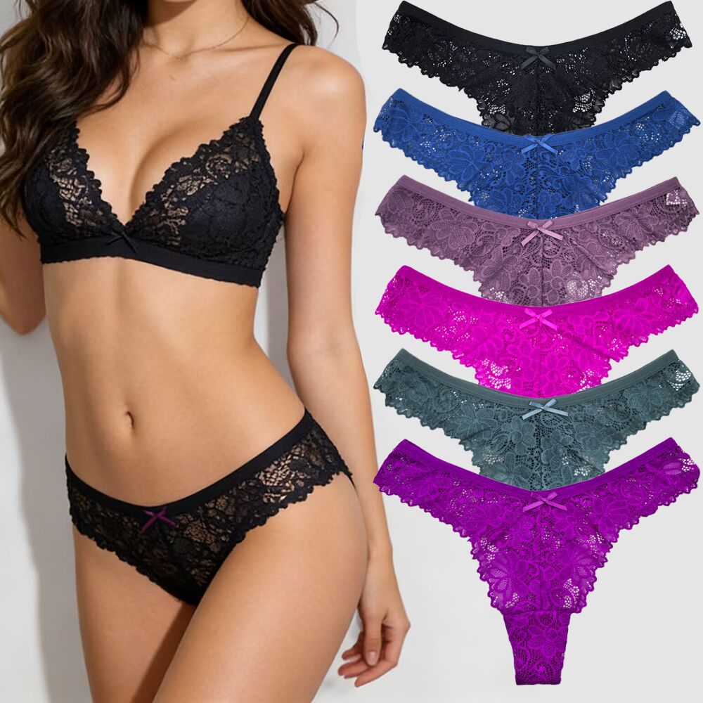 Sexy lace erotic women's panties, thongs, women's European and American cross-border foreign trade, Yunmengni manufacturer wholesale supply