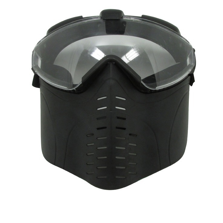 厂家户外野战透气抗冲击骑行面罩防尘马路易面具