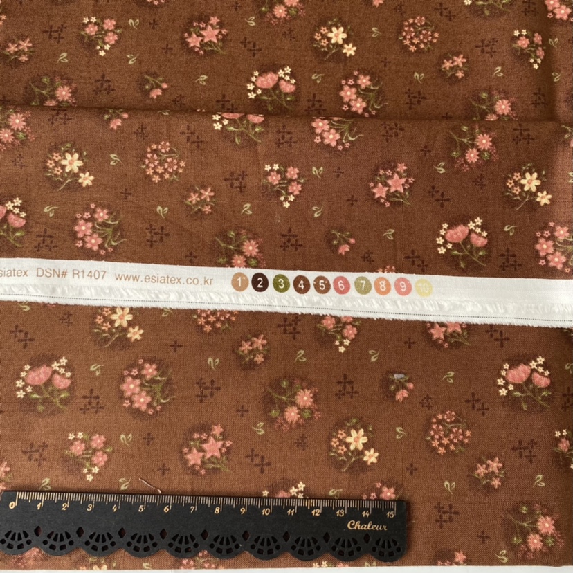 Flatfrier fabric coffee series Korean imported patchwork was wholesale manual DIY cloth group wall decoration clothing clothing bedding