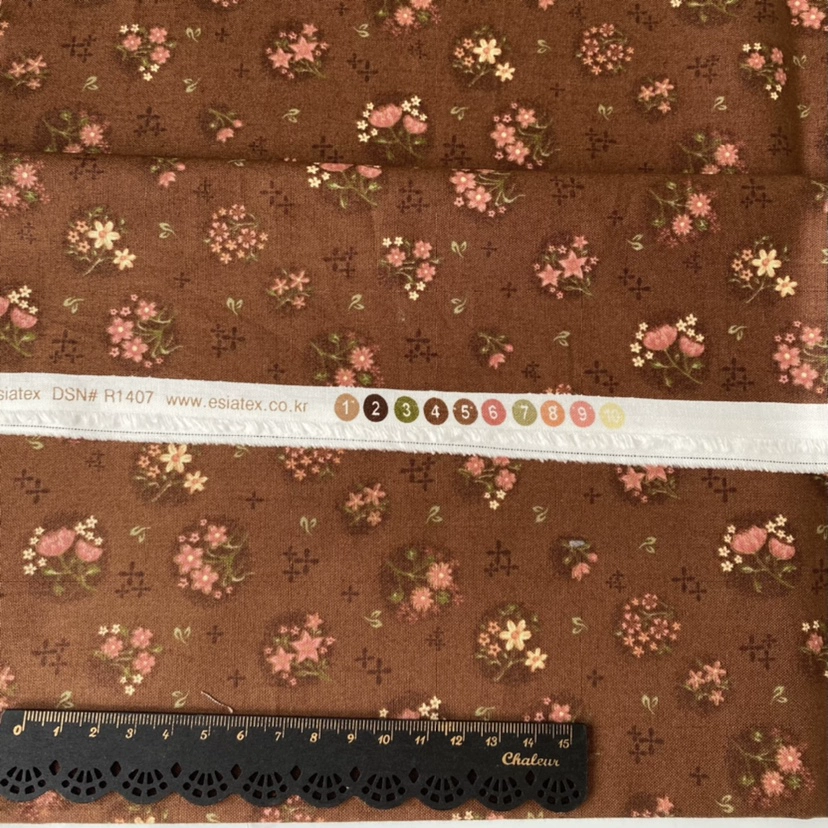Flatfrier fabric coffee series Korean imported patchwork was wholesale manual DIY cloth group wall decoration clothing clothing bedding