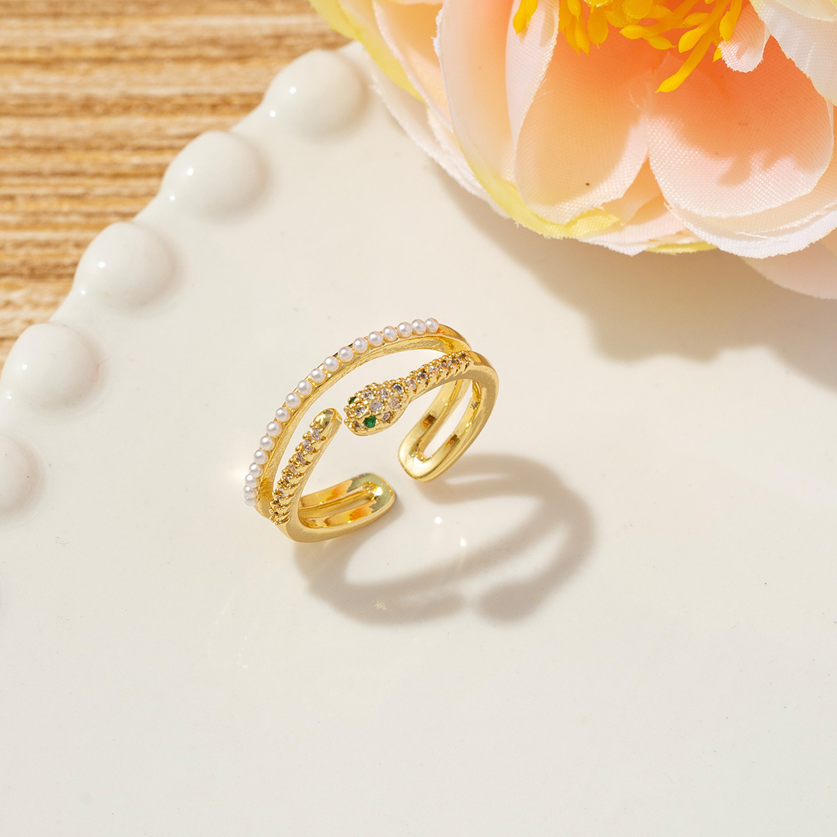 Anello da donna con cintura piena di diamanti, nuovo design di moda vintage_voghion.com