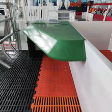 鲁威塑业 畜牧养殖保育床电热地板  注塑加热地板1200*400