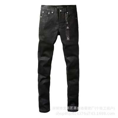 Purple Brand P001 Jeans Black Resin 3D Black