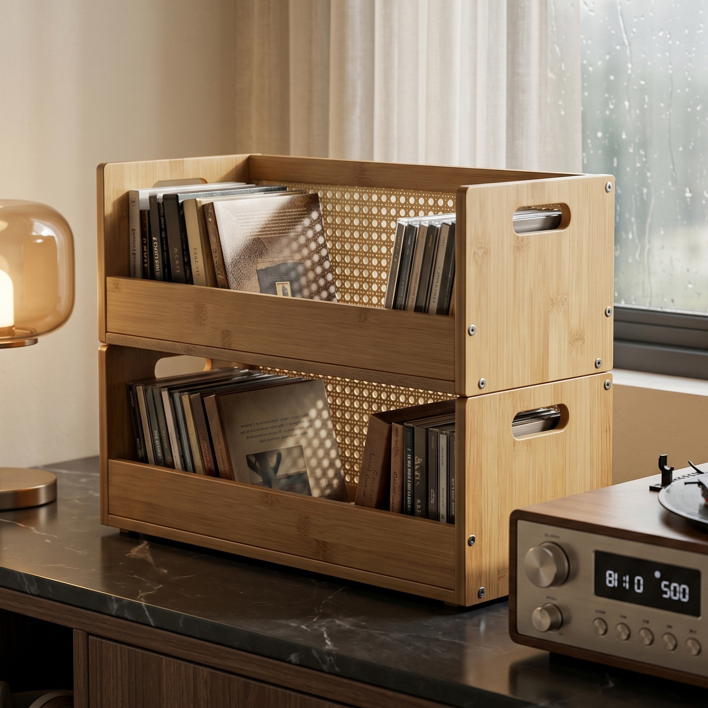 Acrylic Cd Storage Box Ps5 Disc Switch Game Cassette Disc Album Storage Collection Dust-Proof Box