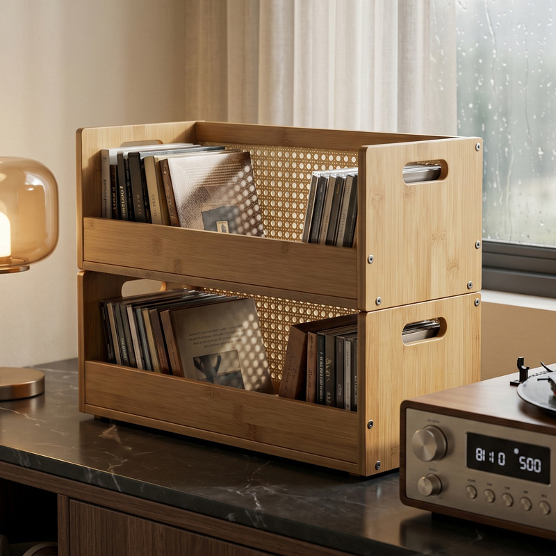 Acrylic Cd Storage Box Ps5 Disc Switch Game Cassette Disc Album Storage Collection Dust-Proof Box