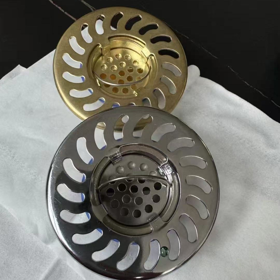 Desagüe del piso del baño a prueba de insectos artefacto desodorante anti-olor cubierta cerrada cobre gravedad núcleo interno bajante inodoro universal