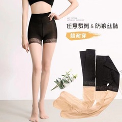 Sheer stockings women anti-wolf socks summer thin arbitrary cut pantyhose sexy anti-pickup pineapple socks velvet stockings