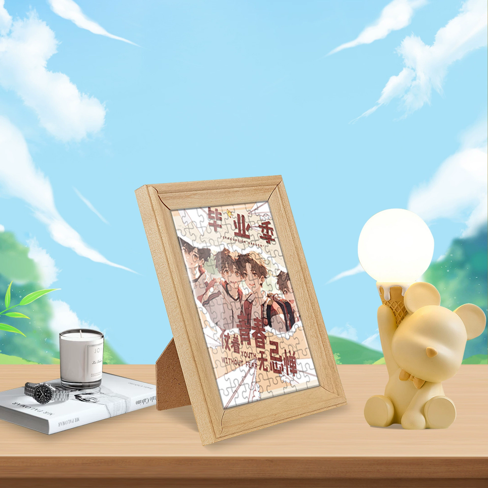 Источник производителя письма для упаковки выпускного сезона поздравительная открытка головоломки подарок