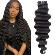 10Al혰llbody loose deep wave human hair bundles