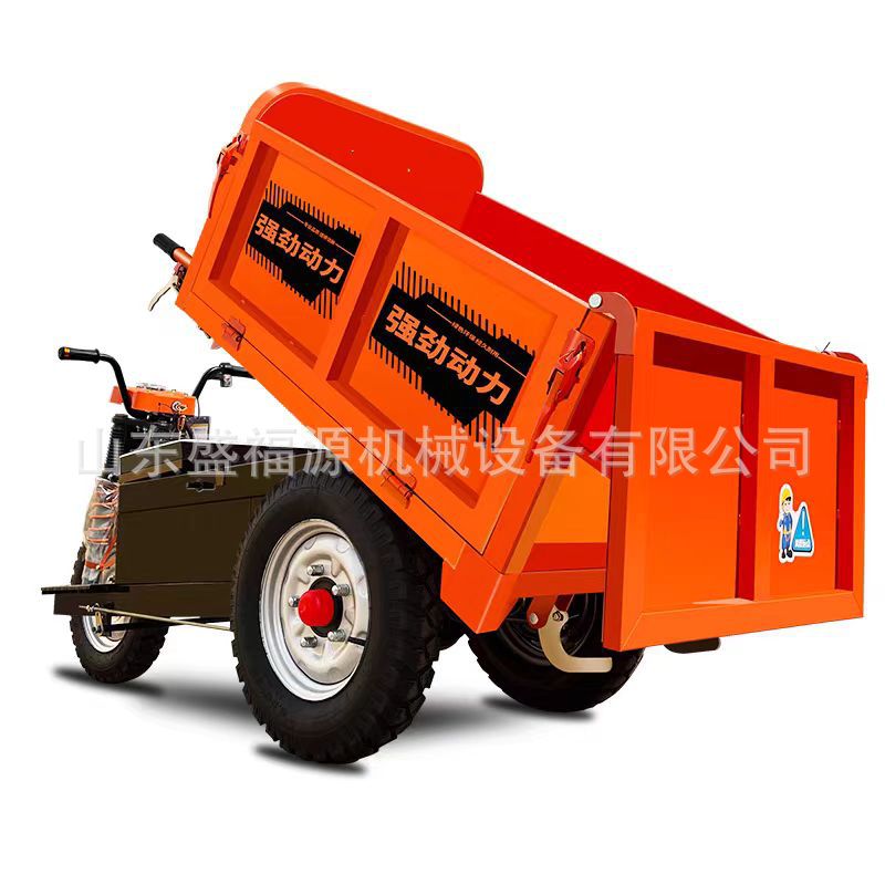 工地电动三轮车 拉混凝土拉砖大骑兵 农村建筑大马力工程车