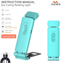 新品USB卡片灯折叠式书夹灯便携看书灯简约护眼阅读灯学生夜读灯