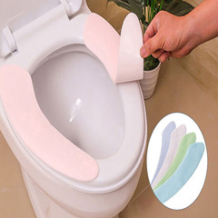 静電吸着式トイレシート、四季通用、洗える、貼り付け式トイレシート