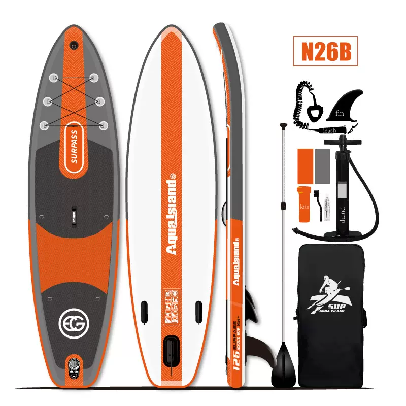 EGN26站立式新手充气桨板初学者平稳折叠浆板sup冲浪板大号滑水板
