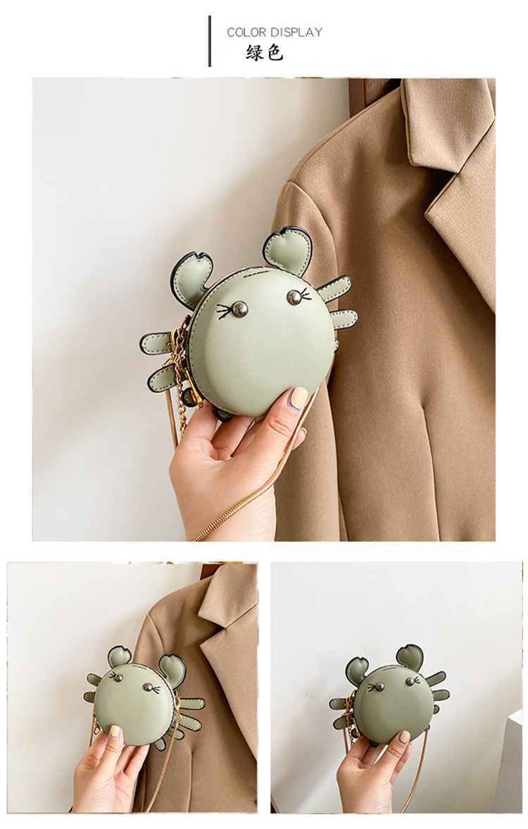 Cute Little Crab Cartoon Doll Chain Key Bag display picture 14