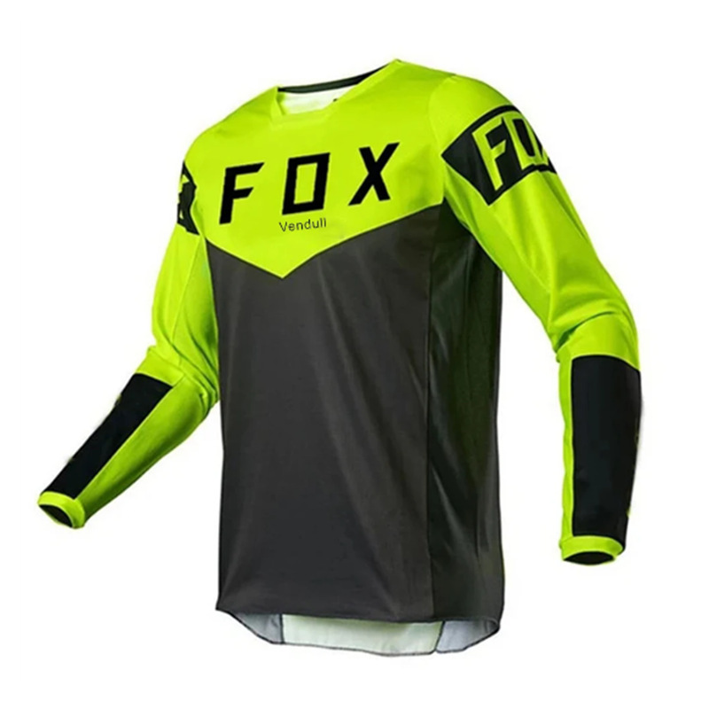 Summer New Fox Men's and Women's Downhill Clothing Off-Road Motorcycle Cycling Clothing Quick-Drying T-Shirt Mountain Bike Cycling Clothing