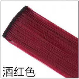 Extensiones de Cabello para Mechas de Fibra de Alta Temperatura, Liso, para Mujeres