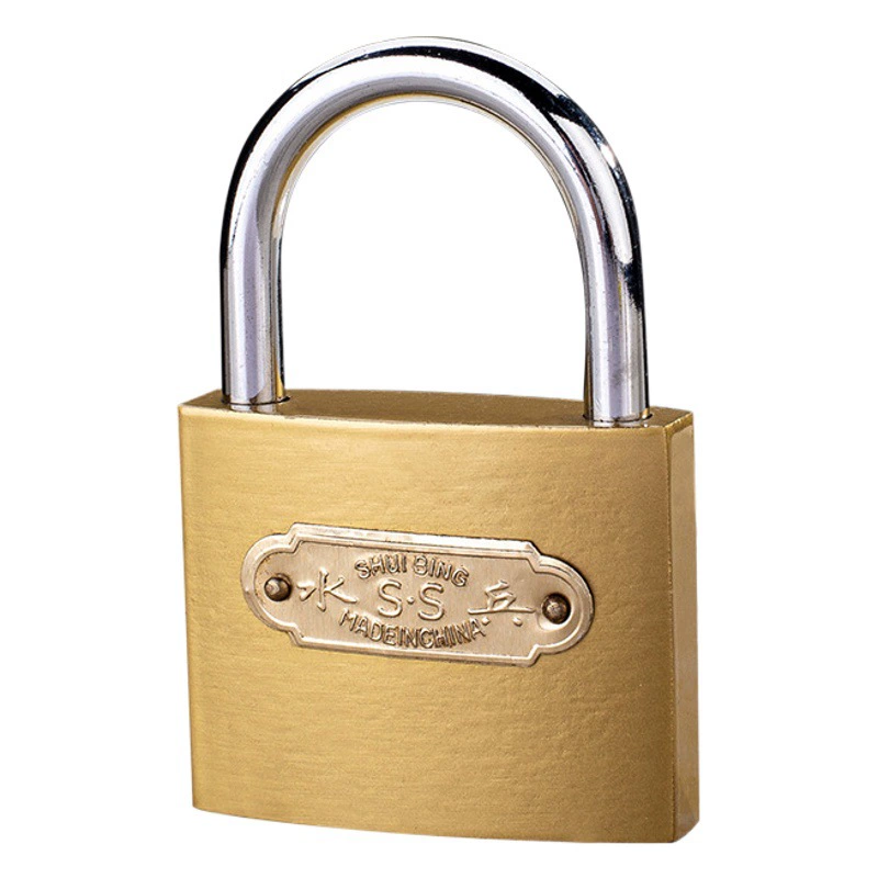 Тонкий Замок Имитация меди Завод оптовой небольшой замок один замок на складе домашний замок шкафа мощность метр коробка замок