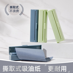 Tear-off Facial Oil Absorbing Paper Face Oil Control Female Student Men's Facial Refreshing Makeup Oil Absorbing Paper