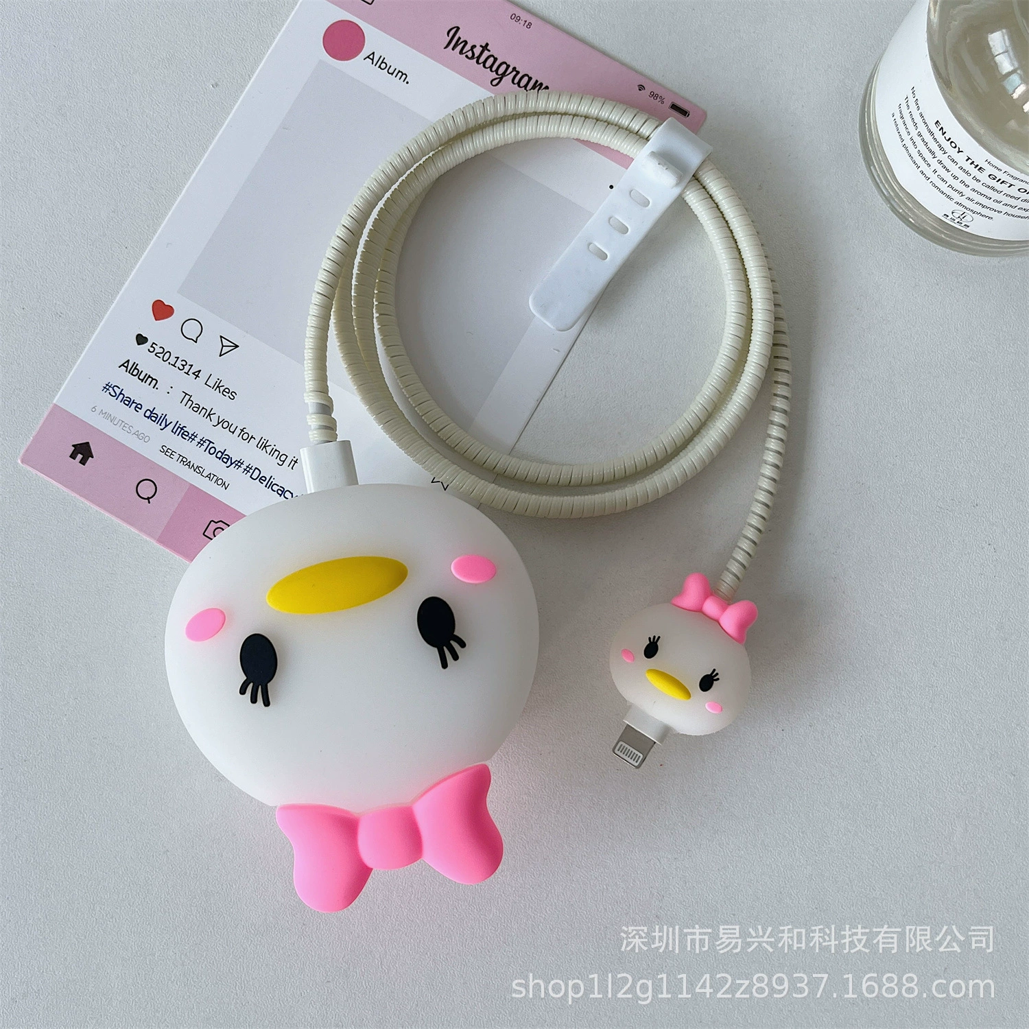 Apple, cartoon protective case charging, iPhone20, charger, 20W