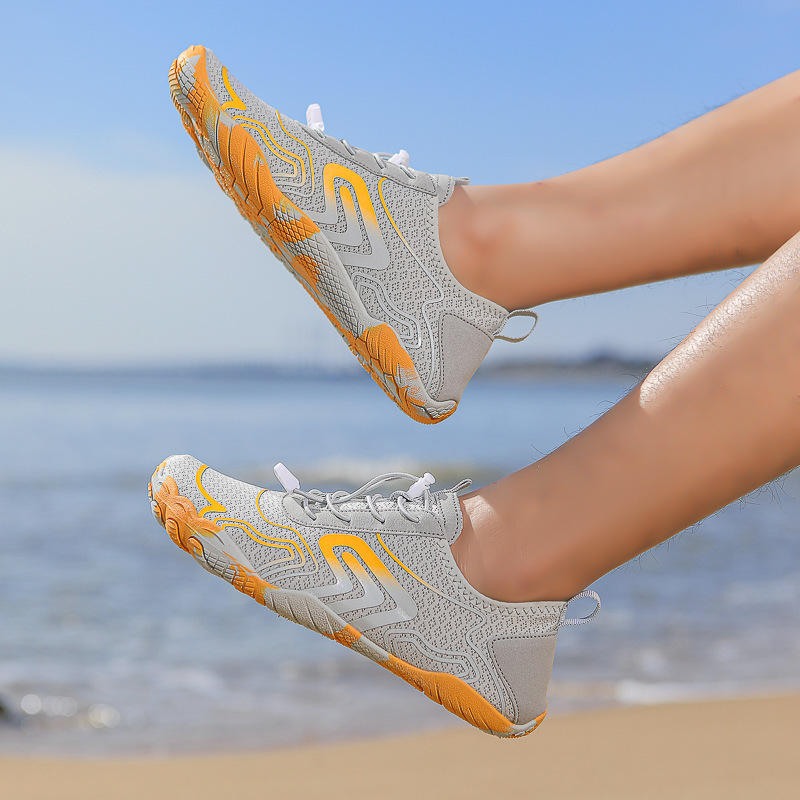 Outdoor New Five Finger Shoes Tracing Shoes Wading Beach Shoes Barefoot Diving Shoes Swimming Fitness Cycling Hiking Shoes