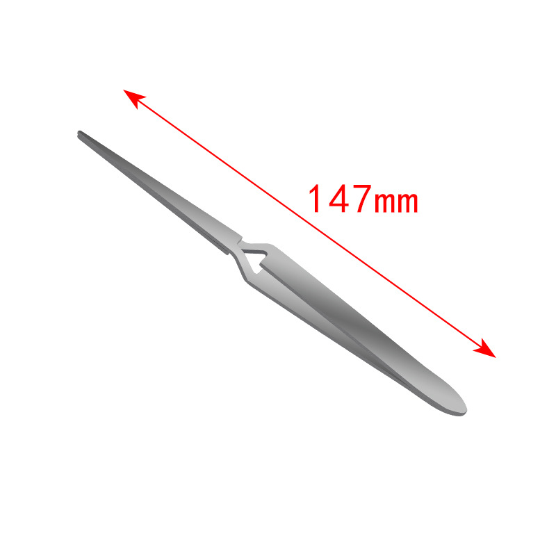 안티 크로스 핀셋 15cm 스트레이트 헤드
