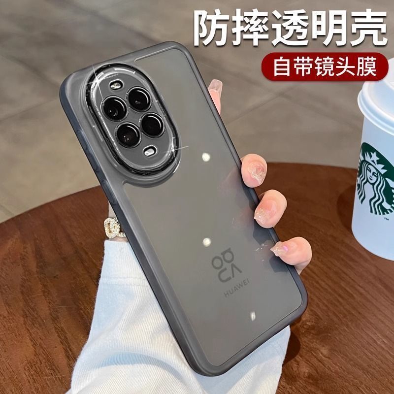 Huawei nova14 携帯電話ケース nova14pro レンズフィルム付き nova14ultra 透明落下防止ソフトケースに適しています。|undefined
