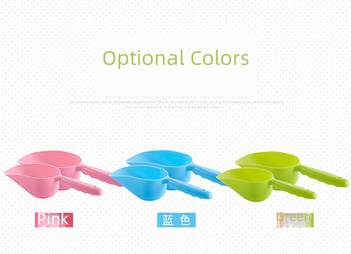 Dog food scoop, cat food scoop, pet food scoop
