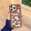 Brown Plaid Dalmatian [2-in-1]