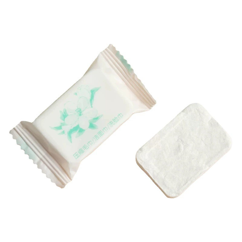 Одноразовое сжатое полотенце, увеличенное утолщенное полотенце для лица для путешествий, отеля, переносного сжатого очищающего полотенца для конфет