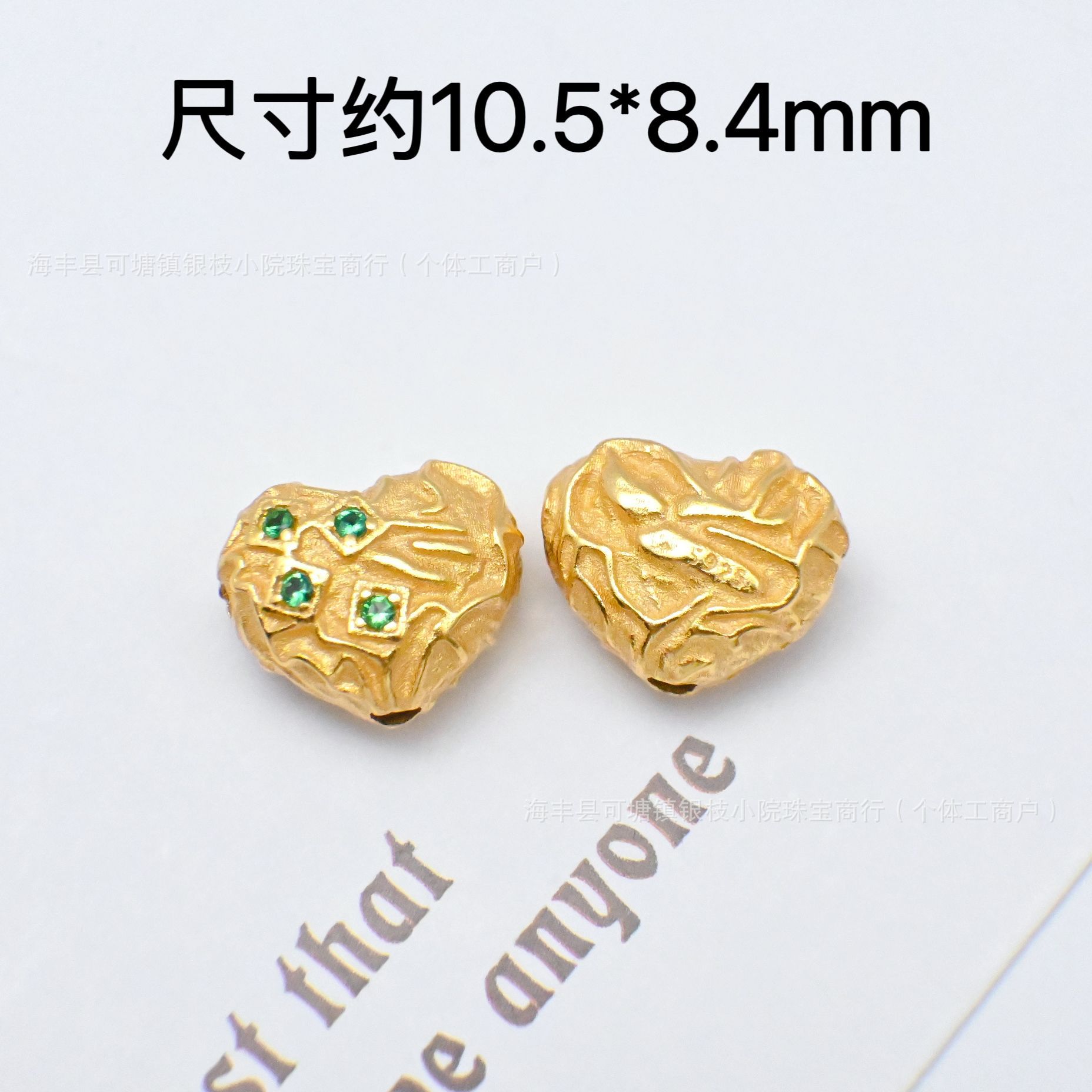S925 Silver Electroplated 24K Gold and Silver Jewelry Through-Hole DIY Accessories Six-Pointed Star Spacer Bead Feather Pendant Beaded Bracelet Material